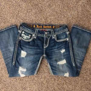 Rock Revival distressed crops